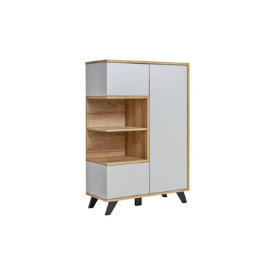 Bogota Sideboard Cabinet 90cm [Grey] - White Background