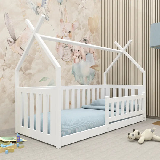 Wooden Single House Bed Bogus