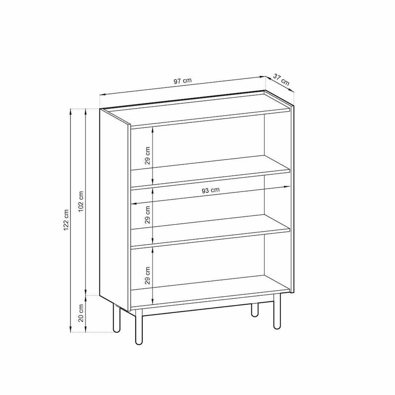 Boho Highboard Cabinet 97cm