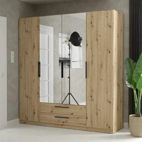 Cadixo Hinged Door Wardrobe 200cm