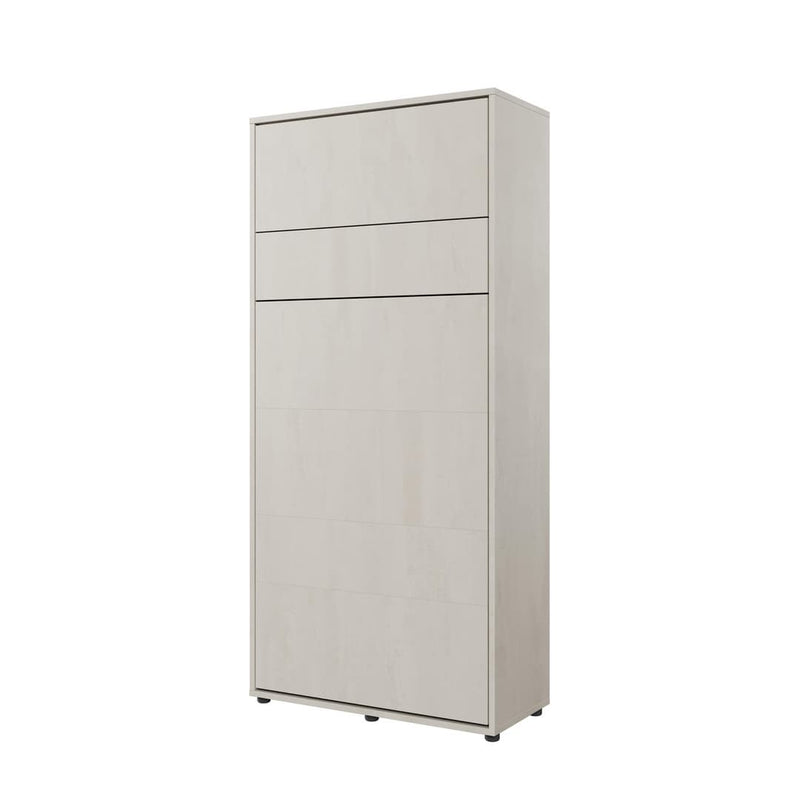Concept Junior Vertical Wall Bed 90cm [Grey] - White Background