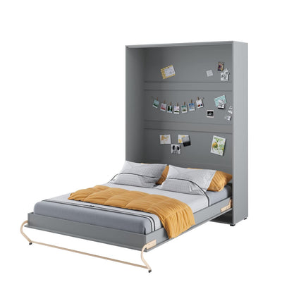 CP-01 Vertical Wall Bed Concept 140cm [Grey] - Open Wall Bed Image 2