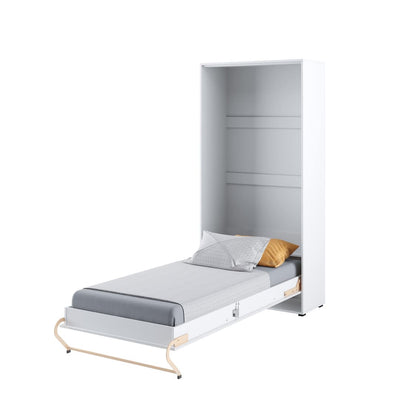 CP-03 Vertical Wall Bed Concept 90cm [White] - Open Wall Bed Image