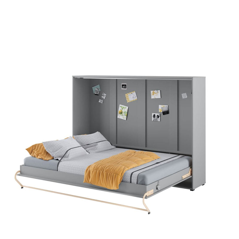CP-04 Horizontal Wall Bed Concept 140cm [Grey] - Open Wall Bed Image 3