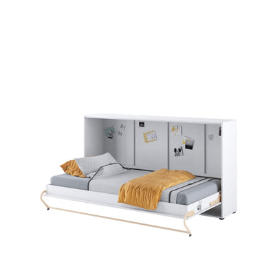 CP-06 Horizontal Wall Bed Concept 90cm [White] - Open Wall Bed Image 2