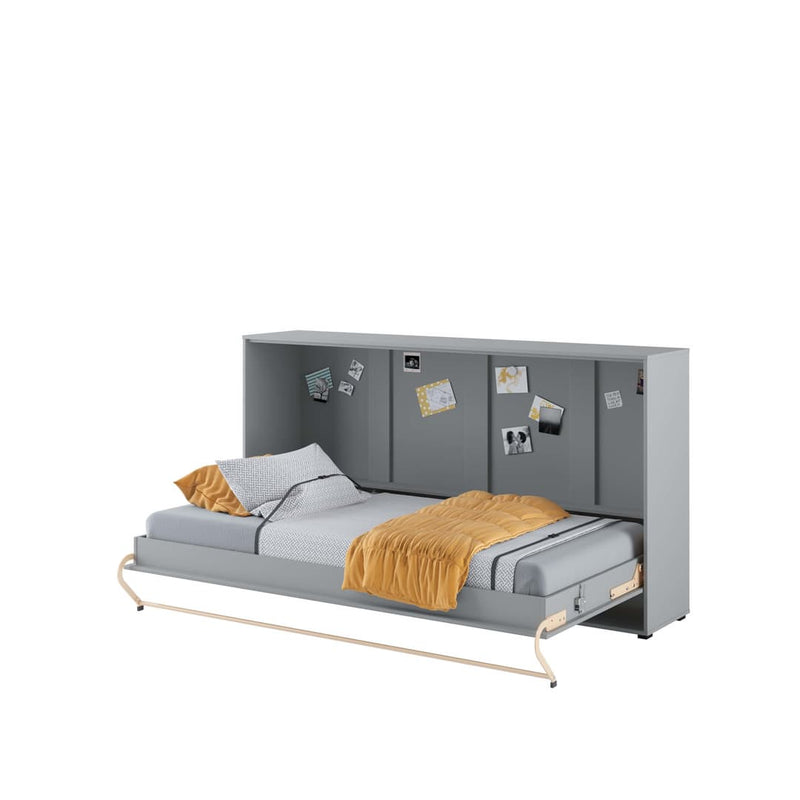 CP-06 Horizontal Wall Bed Concept 90cm [Grey] - Open Wall Bed Image 2