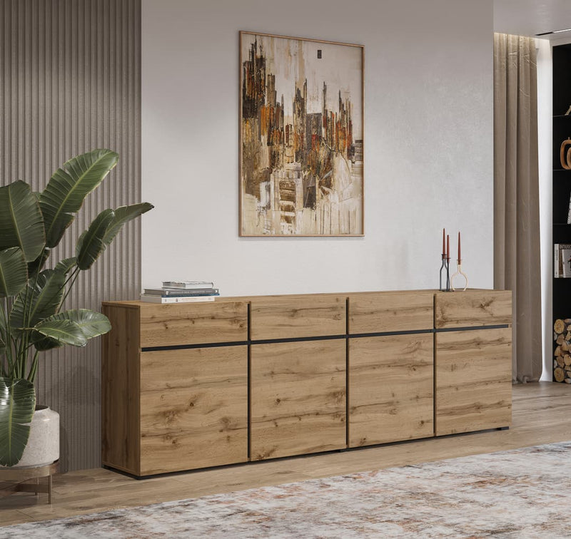 Kross 25 Sideboard Cabinet 225cm