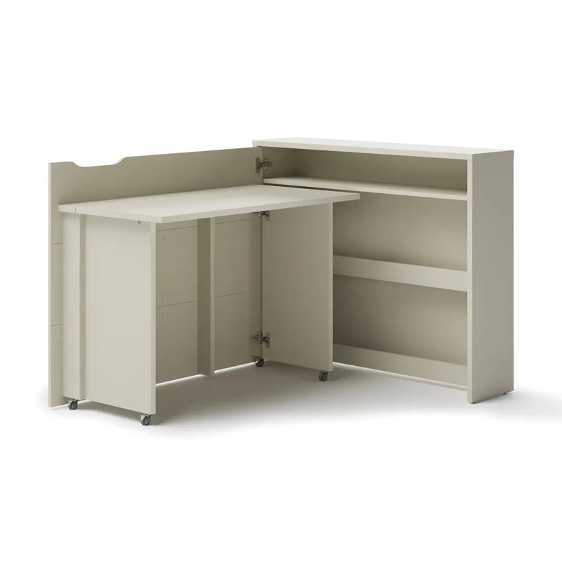 Work Concept Convertible Hidden Desk With Storage