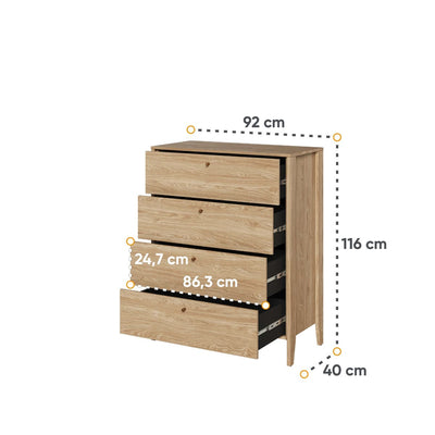 Cozy Chest Of Drawers 92cm