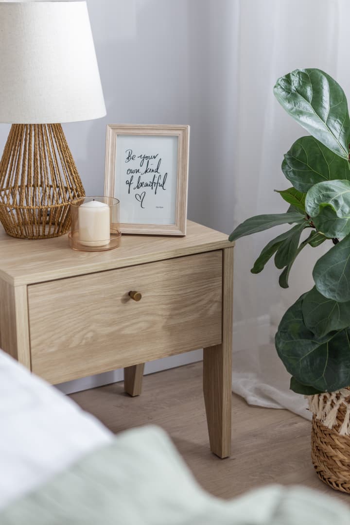 Cozy Bedside Table 45cm