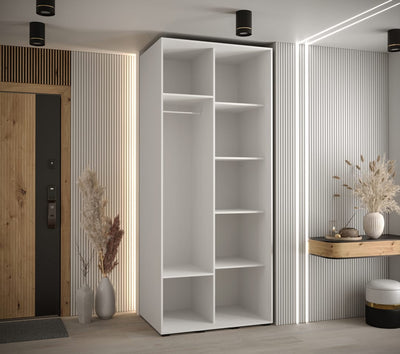 Cannes XIII Sliding Door Wardrobe 100cm