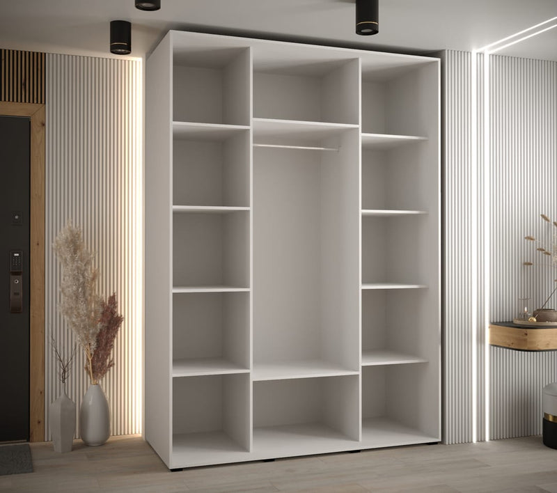 Cannes IX Sliding Door Wardrobe 170cm