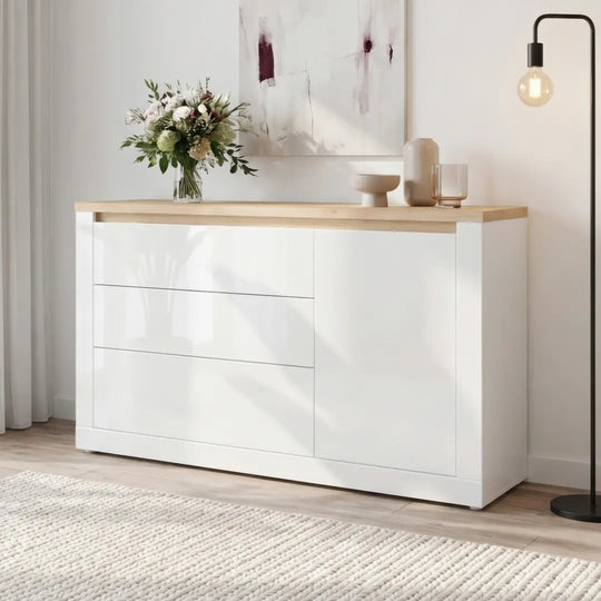 Duraoak Sideboard Cabinet 156cm