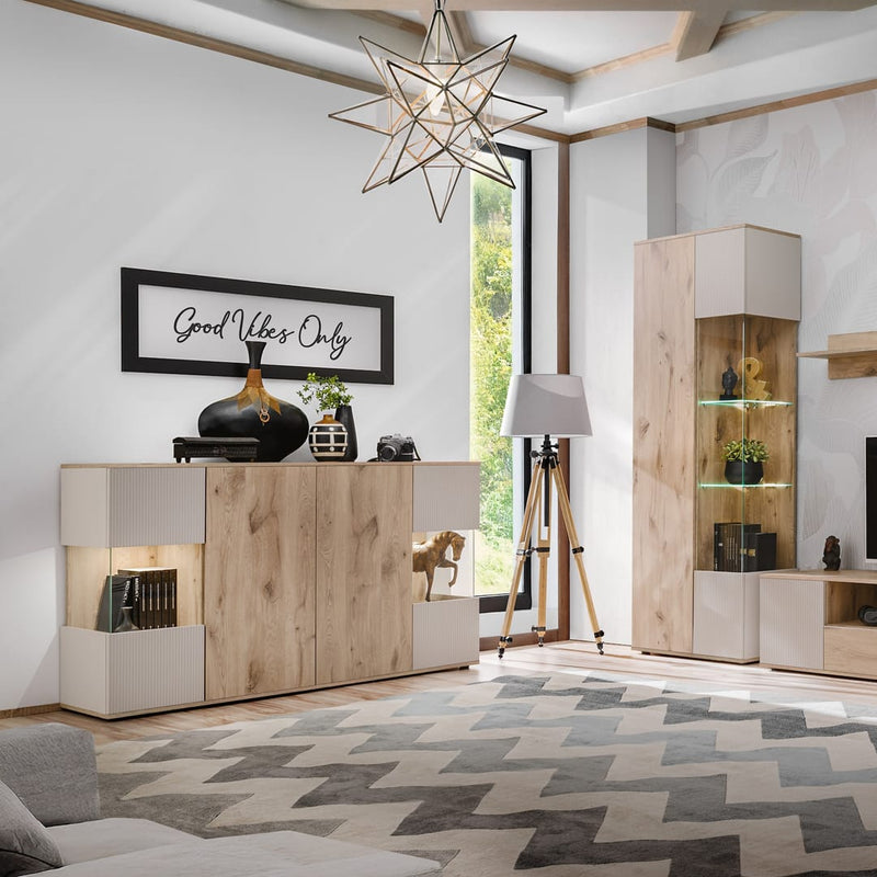 Catalina Display Sideboard Cabinet 160cm