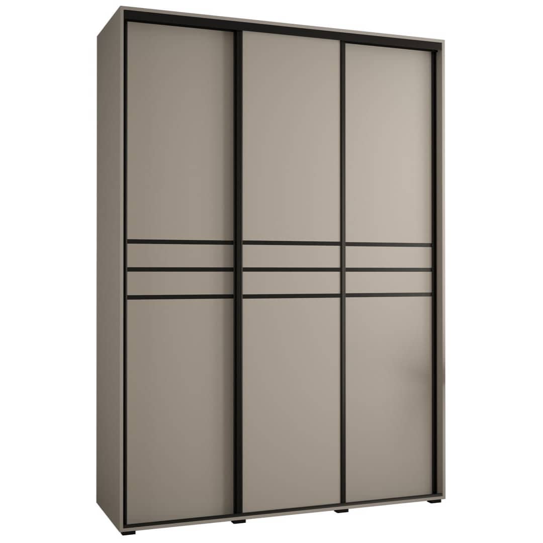 Dakota X Sliding Door Wardrobe 180cm Arthauss Furniture 