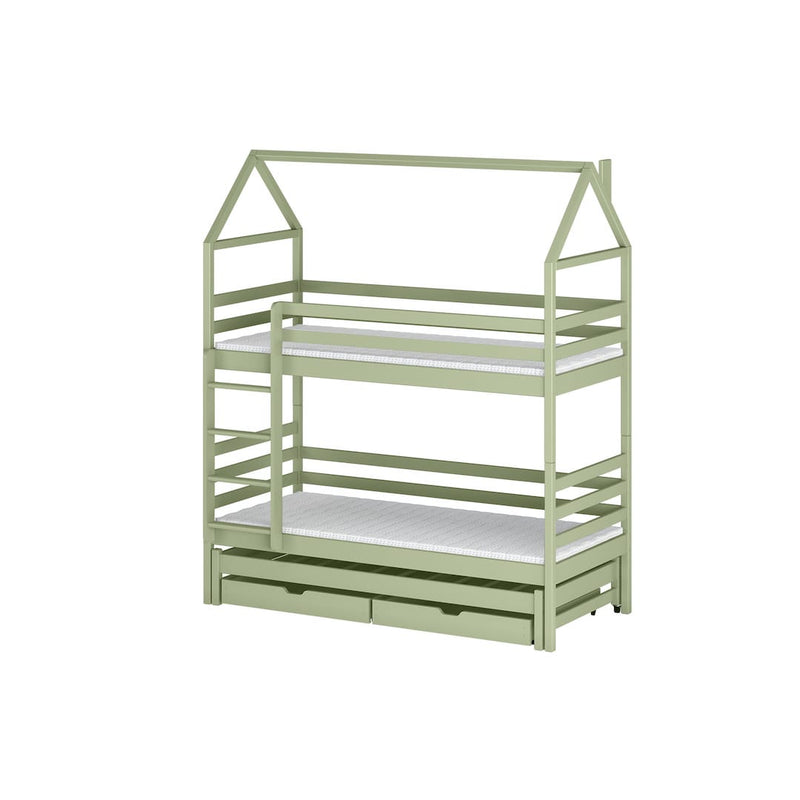 Dalia Bunk Bed with Trundle and Storage