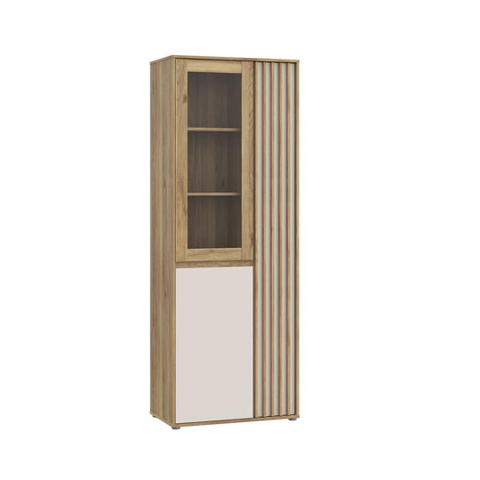 Eliston Tall Display Cabinet 74cm
