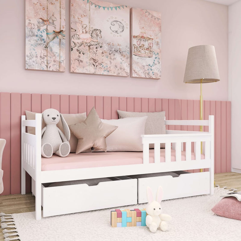Wooden Single Bed Emma With Storage