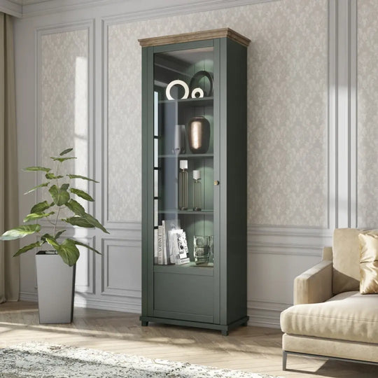 Evora 05 Tall Display Cabinet 71cm