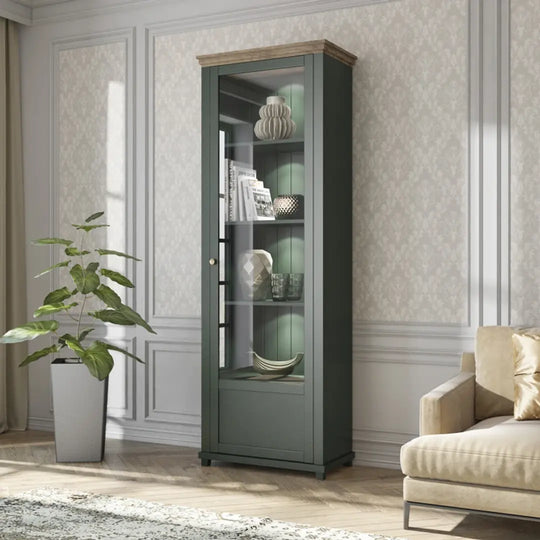 Evora 06 Tall Display Cabinet 71cm