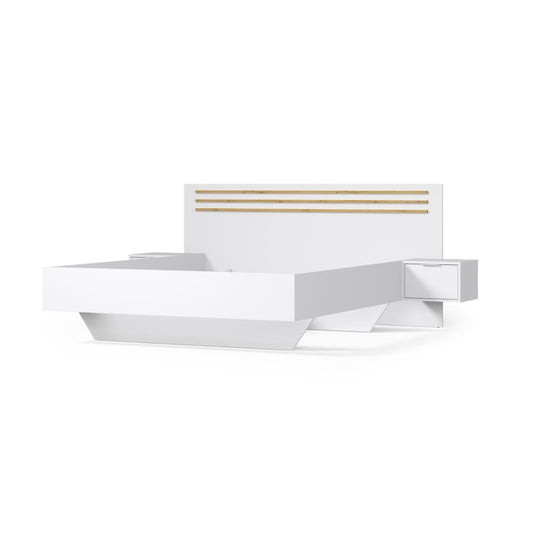 Florencja Bed Frame With Bedside Cabinets [EU Super King]