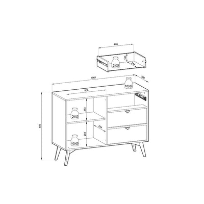 Forest Sideboard Cabinet 106cm