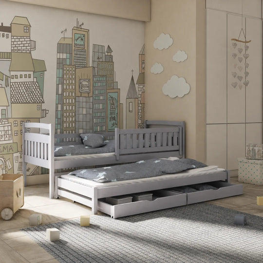 Galaxy Bed with Trundle and Storage