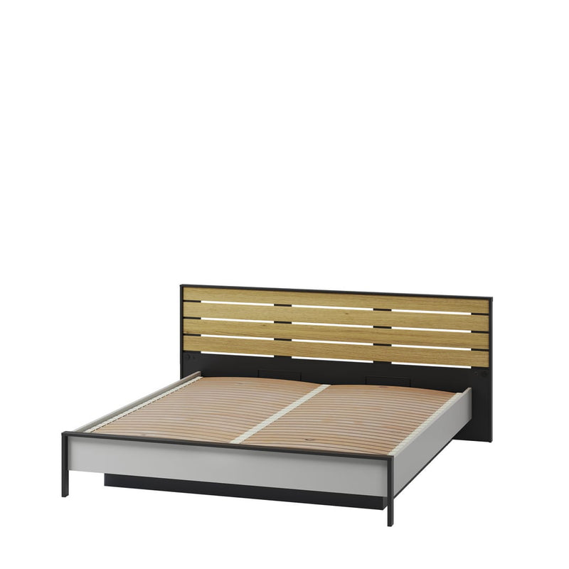 Gris Ottoman Bed [EU Super King]