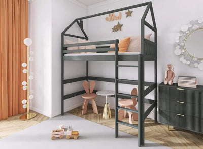 Wooden Loft Bed Gloria