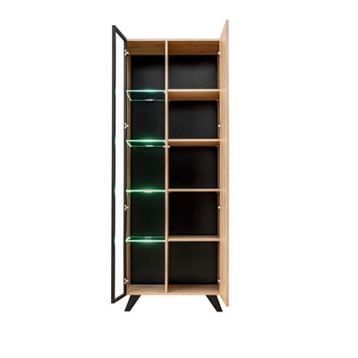 Liam Tall Display Cabinet 70cm