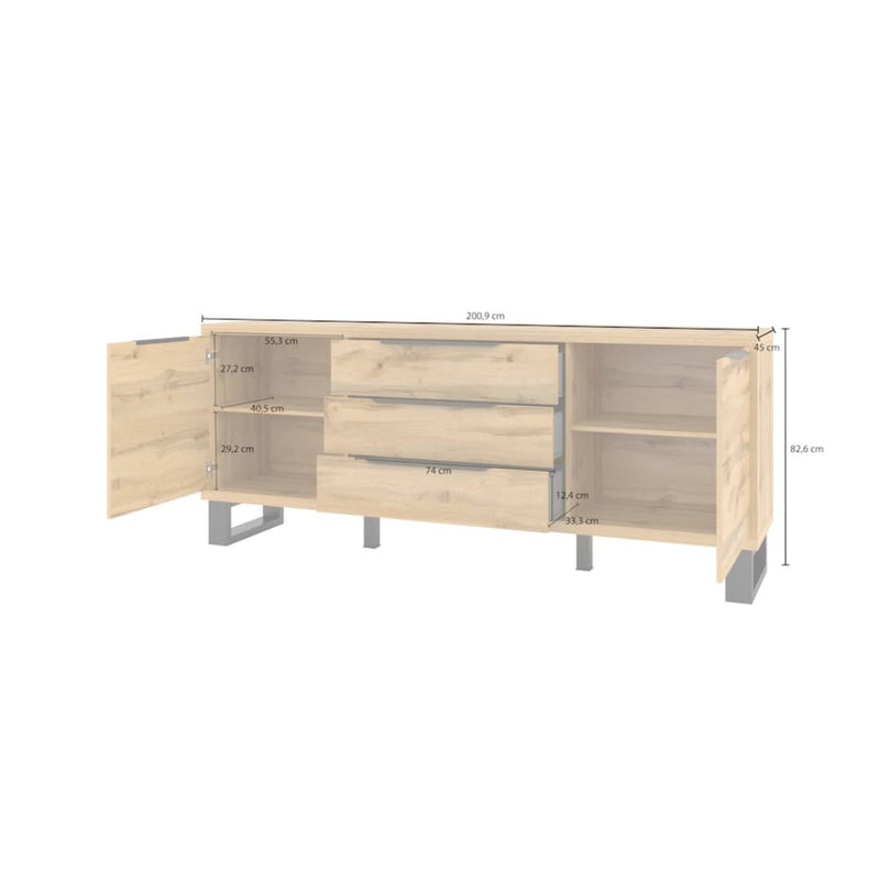 Halle 25 Sideboard Cabinet 200cm