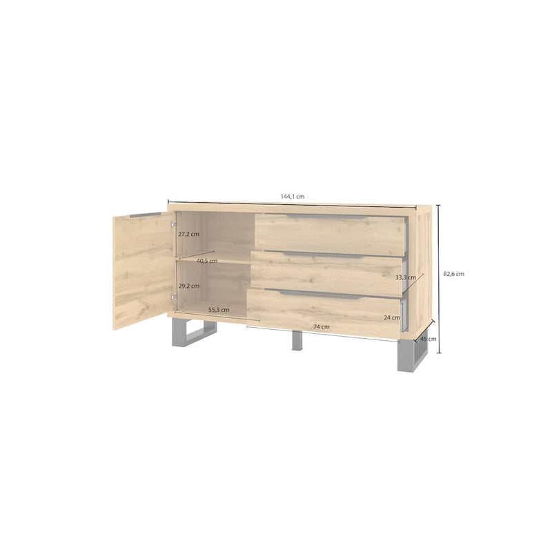 Halle 47 Sideboard Cabinet 144cm