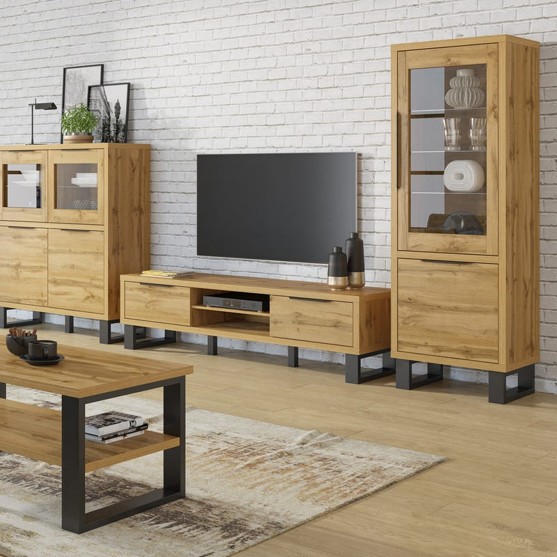 Halle 13 Tall Display Cabinet 120cm
