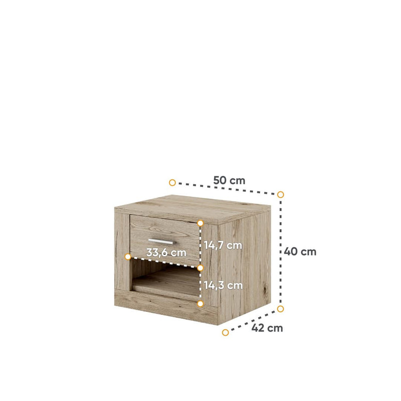 Idea ID-07 Bedside Cabinet 50cm