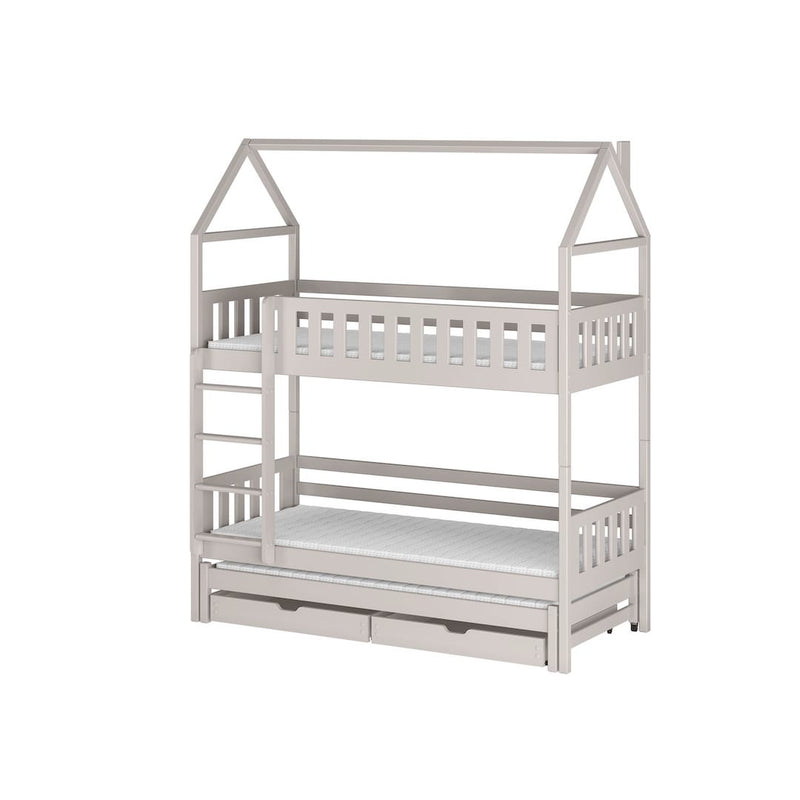 Iga Bunk Bed with Trundle and Storage
