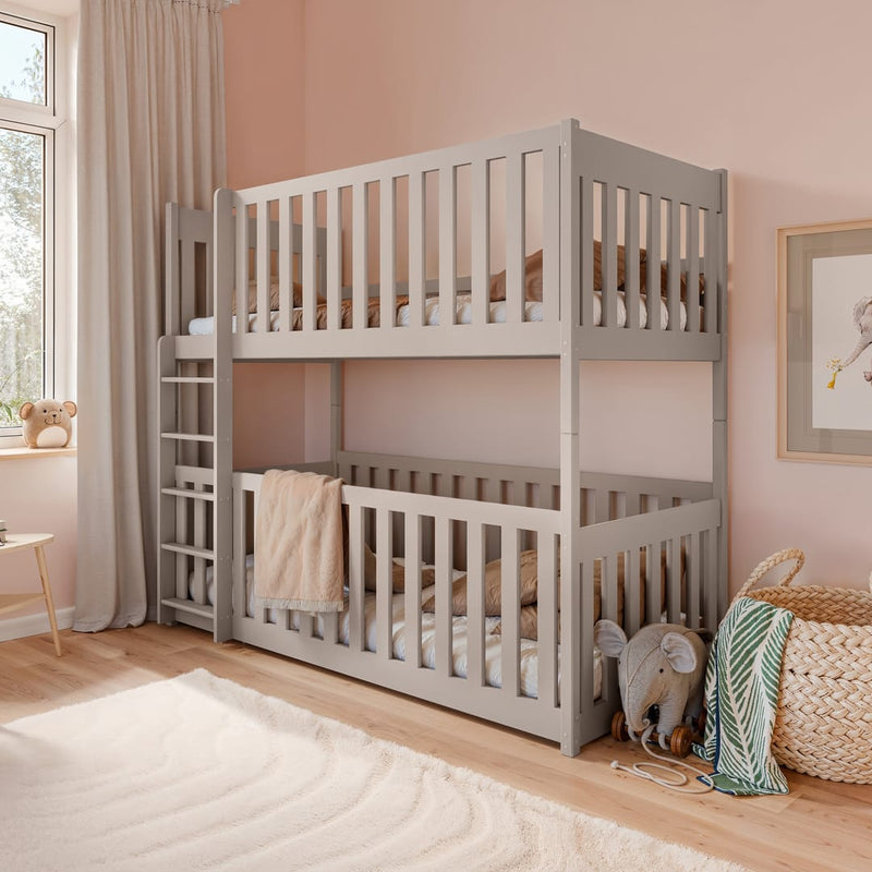 Wooden Bunk Bed Konrad With Cot Bed