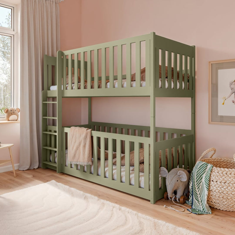 Wooden Bunk Bed Konrad With Cot Bed