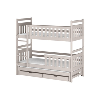 Klara Bunk Bed with Trundle and Storage