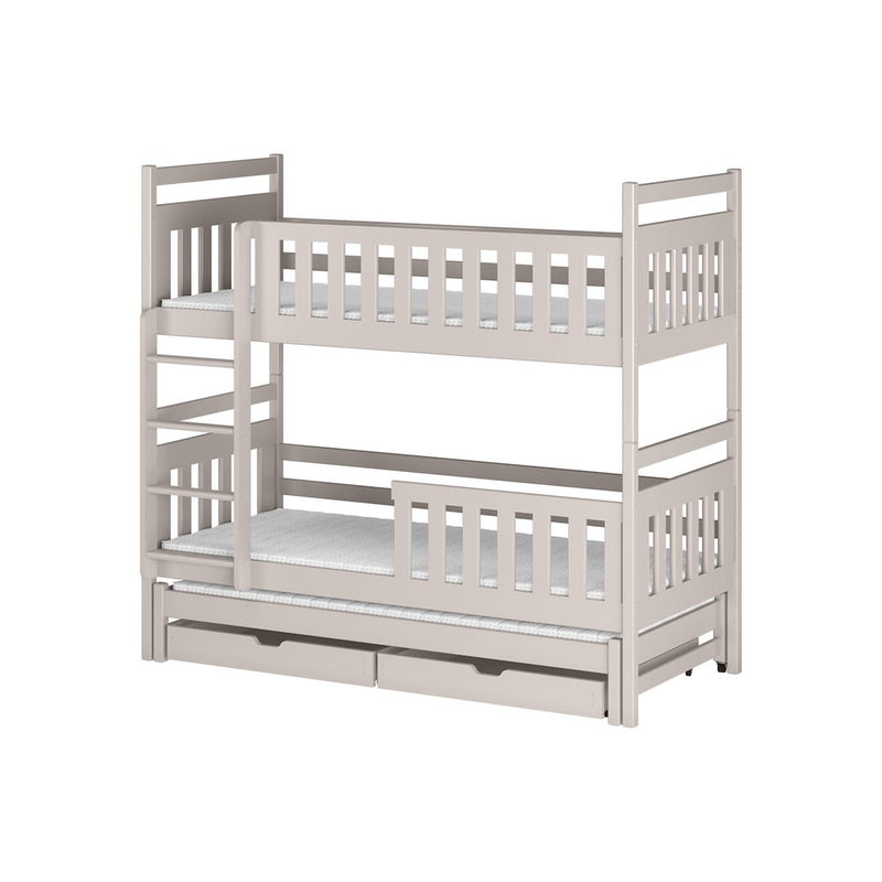 Klara Bunk Bed with Trundle and Storage