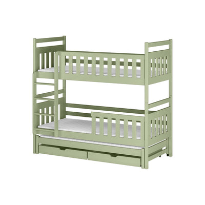 Klara Bunk Bed with Trundle and Storage