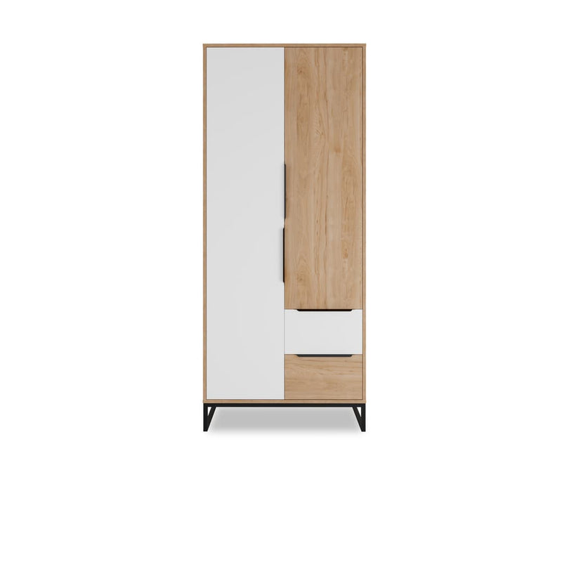 Landro Hinged Door Wardrobe 80cm