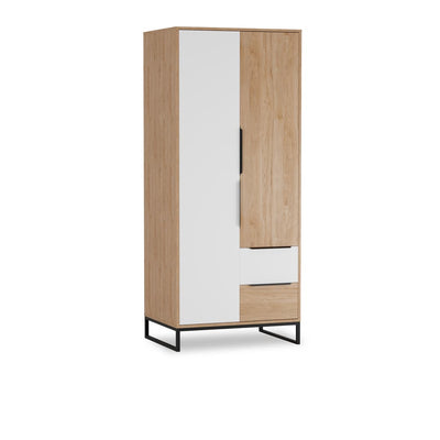 Landro Hinged Door Wardrobe 80cm