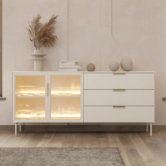 Lumi Sideboard Cabinet 181cm [Drawers]
