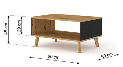 Luxi Coffee Table 90cm