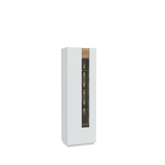 Lewisville Tall Display Cabinet 61cm