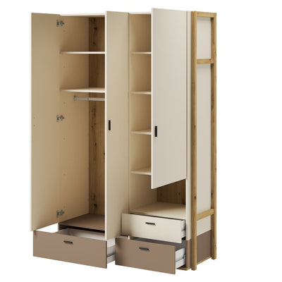 Lenny LY-01 Hinged Wardrobe 135cm