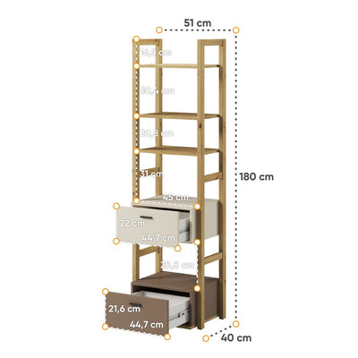 Lenny LY-03 Bookcase 51cm