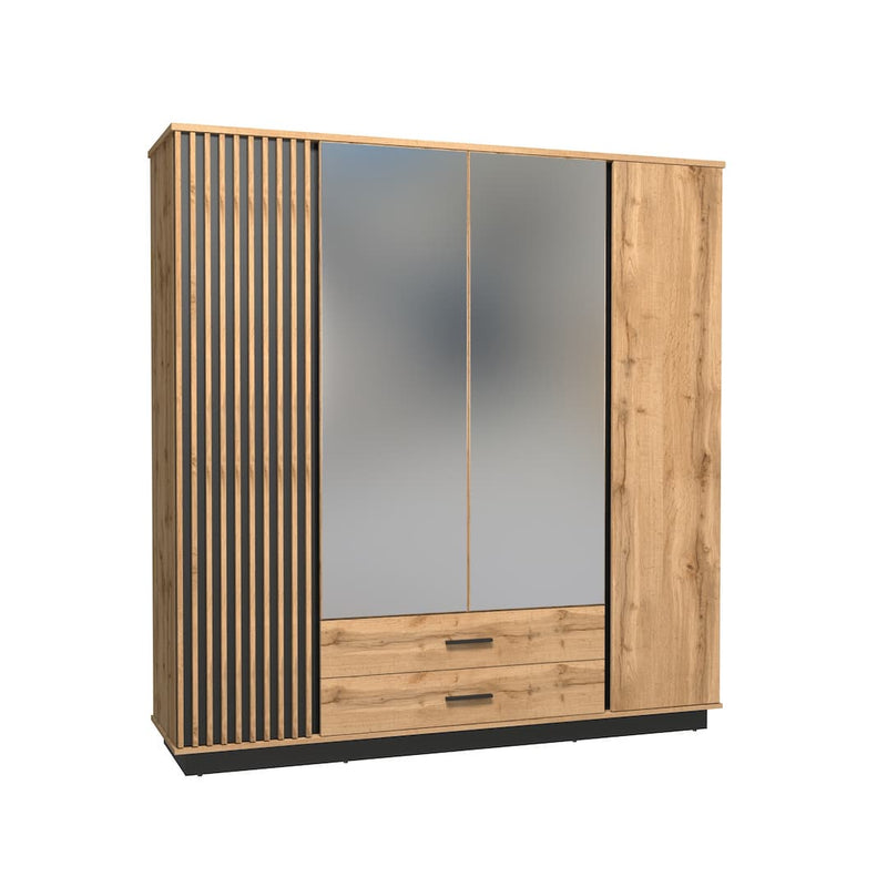 Lamelo LA18 Hinged Wardrobe 197cm