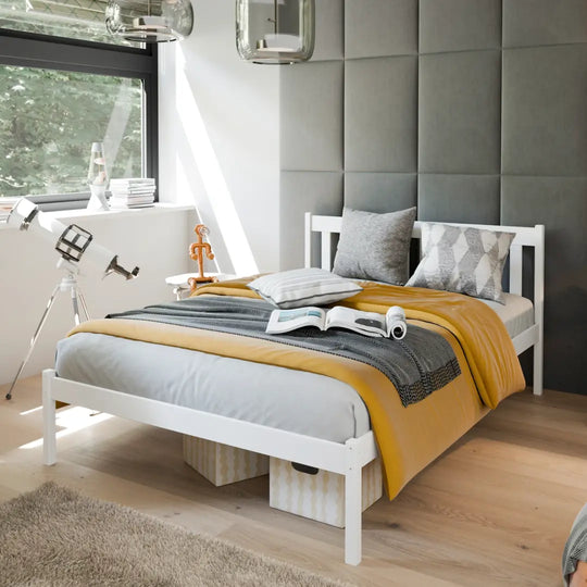 Wooden Bed King [EU Double]