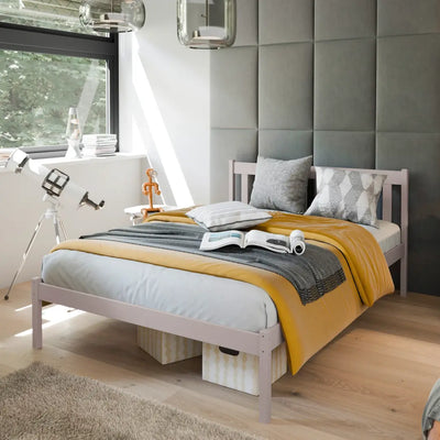 Wooden Bed King [EU Double]